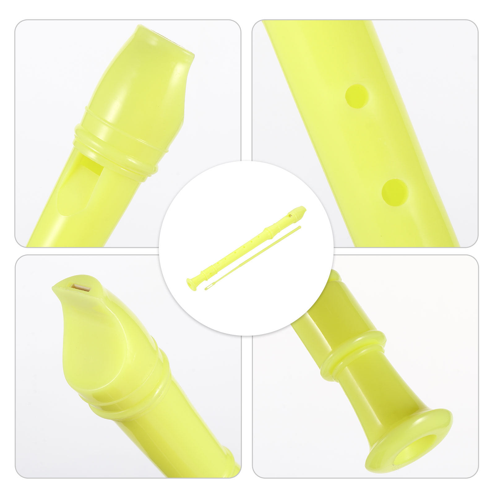 Soprano Recorder Plastic - 1 Juego de Flauta Dulce Soprano