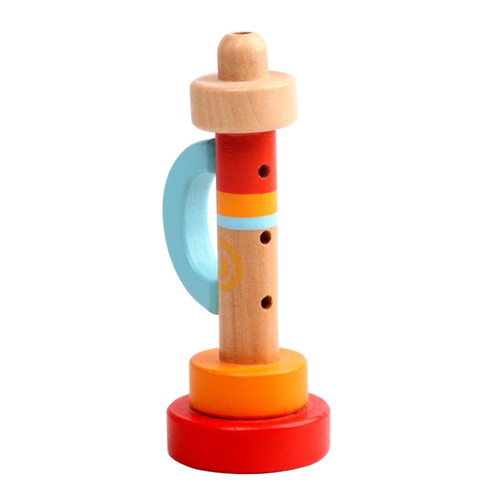 Trompeta de madera para niños, - Musical Instrument Bugle reseña y precio