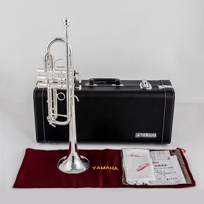 Trompeta profesional chapada e - Musical Instrument Bugle reseña y precio